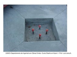 USACh Departamento de Ingeniería en Obras Civiles -Curso Diseño en Acero 1- Prof. Luis Leiva A. 
