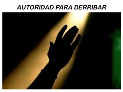 AUTORIDAD PARA DERRIBAR

