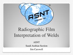 Aramco Rtfi RTFI in Radiographic Film Interpretation | PDF | Welding | Construction