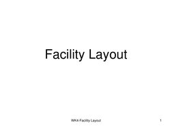 Facility Layout Types and Design | PDF | Graph Theory | Industries