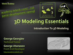 Introduction to 3D Modeling Basics | PDF | 3 D Modeling | Texture Mapping