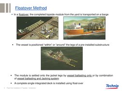 Floatover Installation Methods | PDF | Transport | Nature