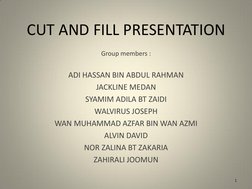 Cut and Fill Techniques in Construction | PDF | Volume | Surveying