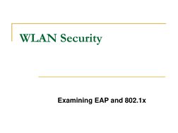 EAP and 802.1x Authentication Overview | PDF | Wireless Lan | Data ...