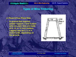Underground Mining Support Systems | PDF | Concrete | Mining