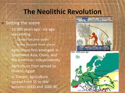 Overview of the Neolithic Revolution | PDF | Neolithic | Agriculture