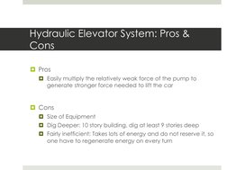 Elevator Mechanisms and Functions | PDF | Elevator | Pump