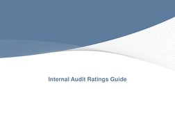 Internal Audit Ratings Guide 
