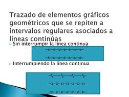  
 
 
Sin interrumpir la línea continua 
 
 
Interrumpiendo la línea continua 
