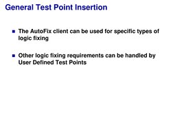 DFT Test Point Insertion Guide | PDF | Electronic Design | Computer ...