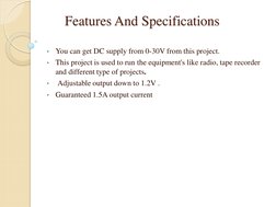 Variable Regulated Power Supply Project | PDF
