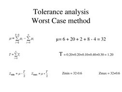 RSS Tolerance Analysis in Manufacturing | PDF | Teaching Methods ...