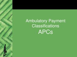 Understanding Ambulatory Payment Classifications | PDF | Patient ...