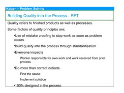 Kaizen Problem Solving Techniques Guide | PDF | Brainstorming | Optical ...