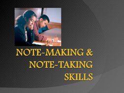 Note Making and Note Taking | PDF | Heart | Circulatory System