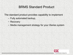 AS400 Backup Strategies with BRMS | PDF | Backup | Computer File
