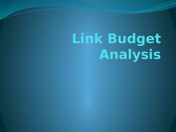 Satellite Link Budget Analysis Guide | PDF | Wireless | Telecommunications