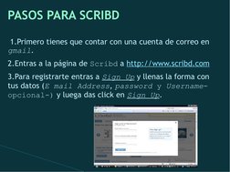 Guía para Usar Scribd Efectivamente | PDF | Hipervínculo | Blog