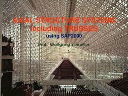 Truss Design and Analysis with SAP2000 | PDF | Truss | Architectural Design