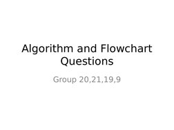 Beginner Algorithm and Flowchart Problems | PDF