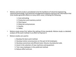 Time and Motion Study | PDF | Industrial Engineering | Time