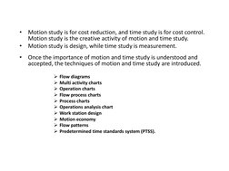 Time and Motion Study | PDF | Industrial Engineering | Time