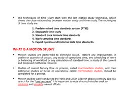 Time and Motion Study | PDF | Industrial Engineering | Time