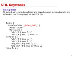 Stic Vs Stil Algorithm Understanding STIL File Format | PDF | Electronic Engineering | Computing