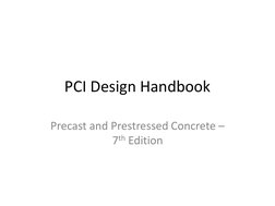 PCI Design Handbook: Precast Concrete | PDF | Bending | Precast Concrete