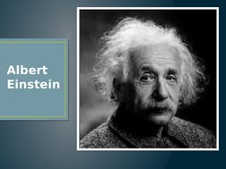 Albert 
Einstein
