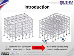 Introduction 
BFC32803 Reinforced Concrete Design II  
by Dr. Zainorizuan Mohd Jaini (rizuan@uthm.edu.my) 
 
However, in man
