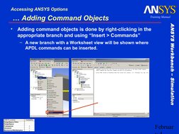 Accessing ANSYS Options in Workbench | PDF | Simulation | Computer File