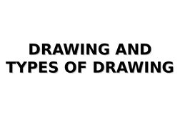 Types of Drawing Explained | PDF | Figure Drawing | Drawing