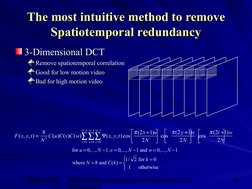 Video Compression Standards Overview | PDF | Data Compression ...