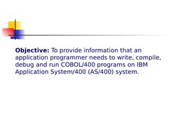 COBOL/400 Programming Guide | PDF | Compiler | Ibm System I
