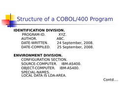 COBOL/400 Programming Guide | PDF | Compiler | Ibm System I