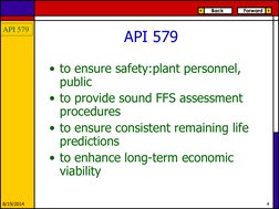 Api 579 Examples API 579: Assessing Crack-Like Flaws | PDF | Fracture Mechanics | Fracture