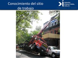 Conocimiento del sitio  
de trabajo 
