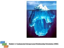 Module 2: Fundamental Interpersonal Relationship Orientation (FIRO)
