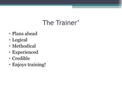 Effective Train the Trainer Guide | PDF | Learning Styles | Essays