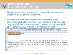 EPM Functions in SAP BPC Excel Add-In | PDF | Microsoft Excel ...