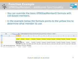 EPM Functions in SAP BPC Excel Add-In | PDF | Microsoft Excel ...