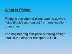 Piping Design and Isometric Layout Guide | PDF | Pipeline Transport ...