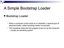 Overview of Loaders and Linkers | PDF | Booting | Subroutine