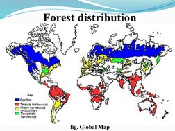 Forest distribution
fig. Global Map

