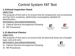 Control System FAT & SAT Testing Guide | PDF | Electrical Wiring ...