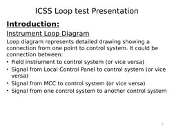 ICSS Loop Testing Procedures Overview | PDF | Systems Theory | Systems ...