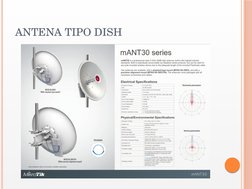 ANTENA TIPO DISH
