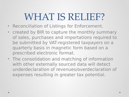 BIR VAT Relief Submission Guidelines | PDF | Value Added Tax ...