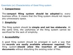 Efficent Computer Computer Filing Structure Key Features of an Effective Filing System | PDF | Computer File ...